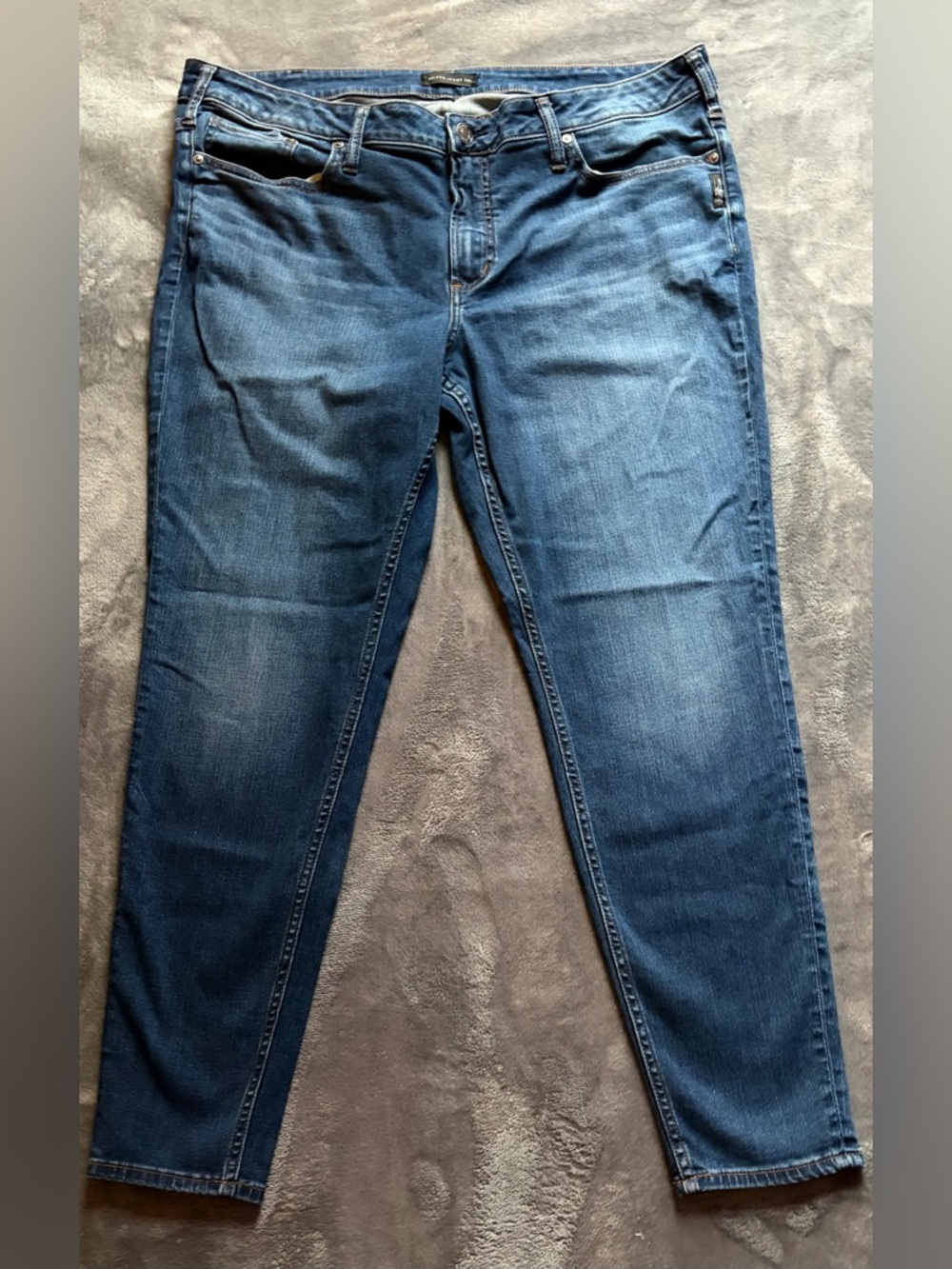 Silver Jeans Co. Women's Blue Skinny Jeans